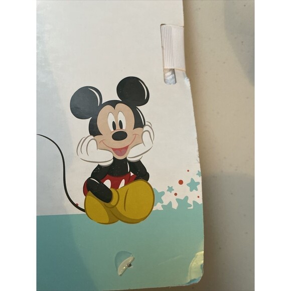 NEW Disney Baby MICKEY MOUSE 6pc Hooded Towel and Washcloth Bath Set - Picture 4 of 7